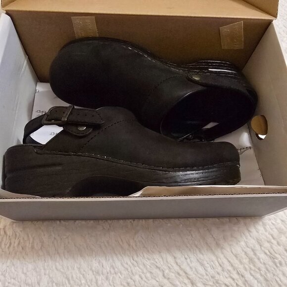 Dansko Black Slingback Clogs Size 38 NEW With Box - Picture 14 of 15
